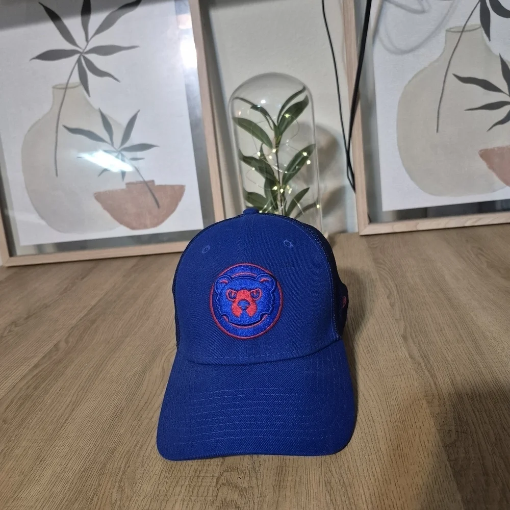 Blue Mens Cubs Cap